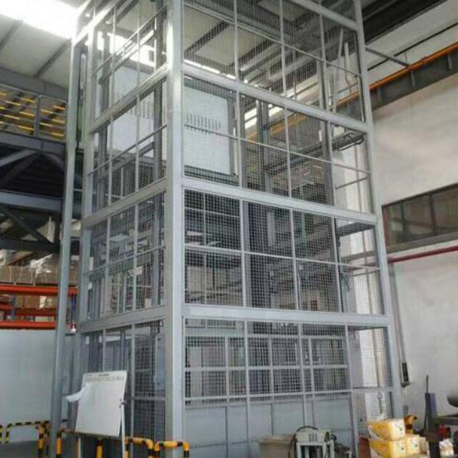 额敏导轨式升降平台货梯